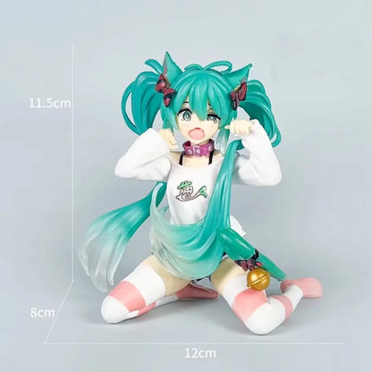 4.5" Hatsune Miku Neko T-Shirt Ver. – Desktop Collectible