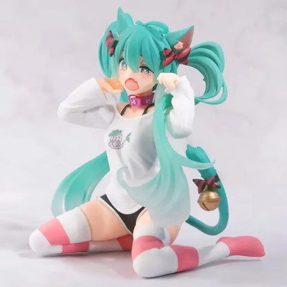 4.5" Hatsune Miku Neko T-Shirt Ver. – Desktop Collectible